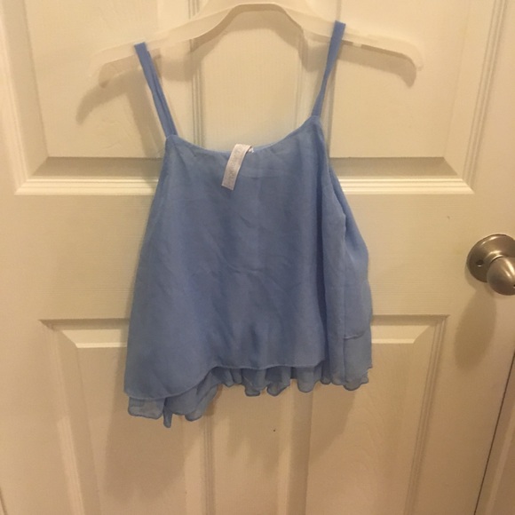Blue tank top - Picture 2 of 2